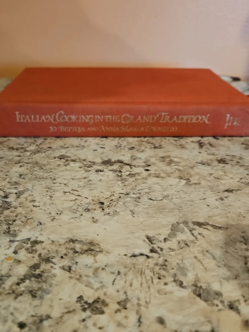 Italian Cooking in the Grand Tradition - Red Hardcover Cookbook